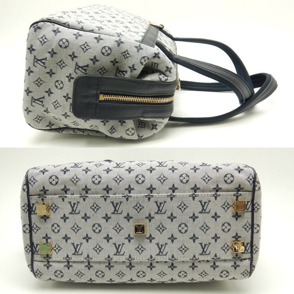 Louis Vuitton Monogram Mini Josephine PM Blue Handbag - Picture 2 of 8